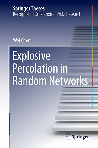 Explosive Percolation in Random Networks (Springer Theses) (English Edition)