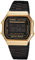 Casio Unisex ErwachseneArmbanduhr Digital Quarz Edelstahl A168WEGB-1BEF
