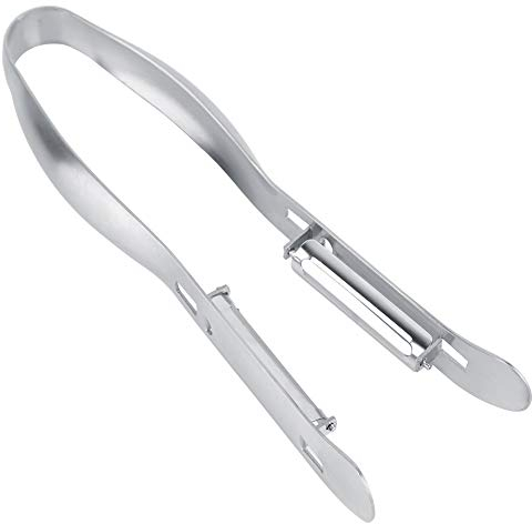 Nikou Espárragos Peeler - Acero Inoxidable Espárragos Verduras peladoras multifunción Tomate removedor 1Pcs