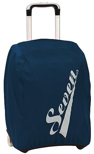 Seven Trolley Cover, Zubehör für Rucksäcke und Taschen, wasserdichte Regenhülle, blau
