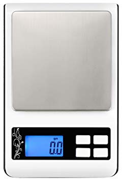 Balance De Cuisine Électronique Balance De Précision Précision 0,1 G Plage De Pesée 0,1 G-3 Kg Taille 11,7 * 18 Cm Unité G/CT/OZ/GN/DWT/OZT Petite Balance Alimentaire Pour Boulangerie