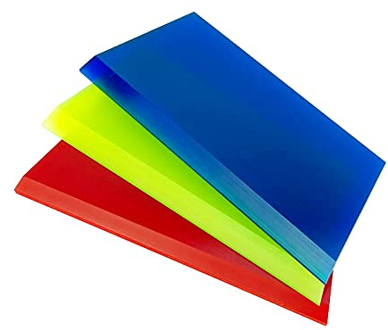 Ewrap 3PCS Rubber Squeegee Replacement Blade,Small Squeegee, To Clean Shower Glass, Sink, Or Install Adhesive Window Film