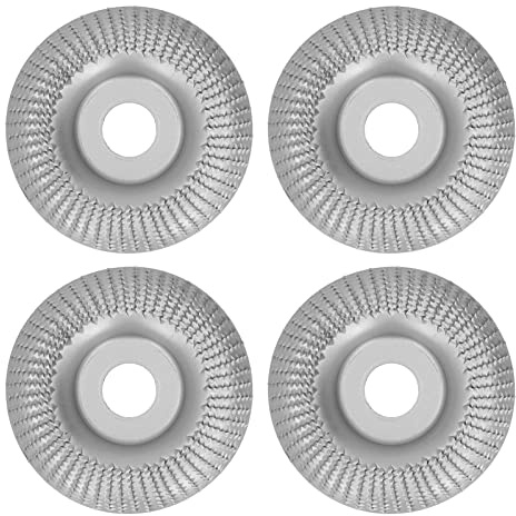 ViaGasaFamido Dischi Abrasivi per Smerigliatrice in Acciaio Inossidabile, 16mm, per Levigatura e Lucidatura Legno, 4 Pezzi