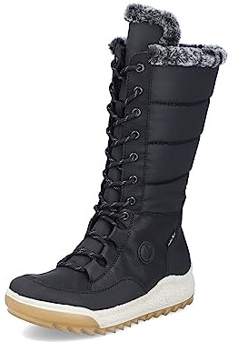 Rieker Damen Winterstiefel Y4760, Frauen Stiefel, wasserabweisend, riekerTEX