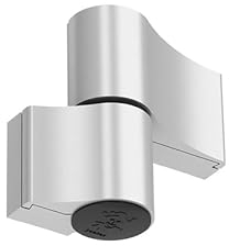 NAJDER Aluminium-Türscharnier - Jocker Typ - Aufschraubband - Doppelscharnier - Scharnier - für Türen - 1 Stück -Montageabstand 67mm - Silber