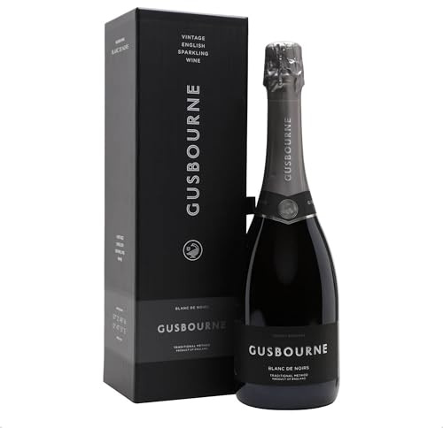 Gusbourne Estate Blanc de Noirs 2019, Vintage English Sparkling Wine With Gift Box, 75cl