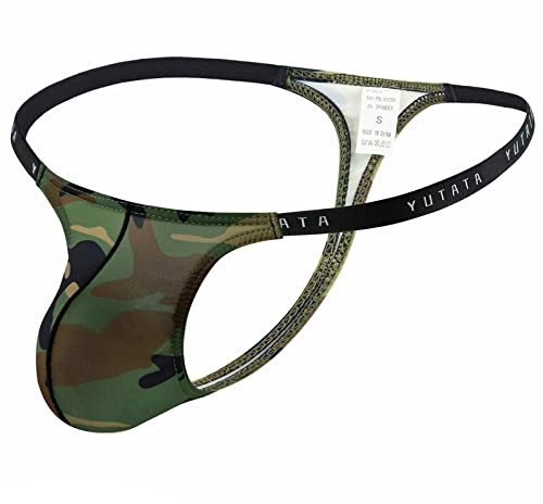 Fulidngzg Calzoncillos Sexy Hombre, Tangas Gay Eróticas Ortopedico Transpirable Elefante Slip Lenceria Elasticidad Jockstrap Deportivo Extremo Ropa Interior Suspensorio G-String Leopardo