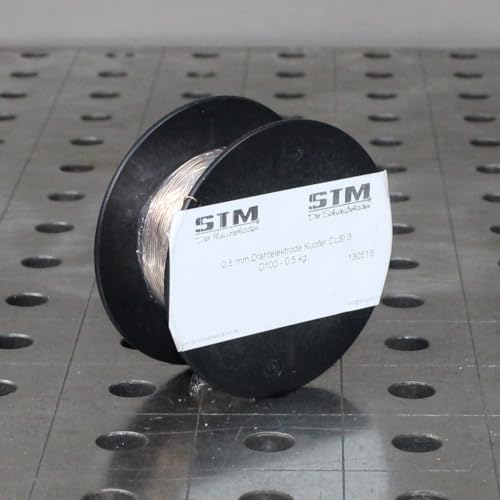 STM Der Meisterladen Schweißdraht CuSi3 0,8mm Kupfer Zink 2.1461 D100 0.5 kg…
