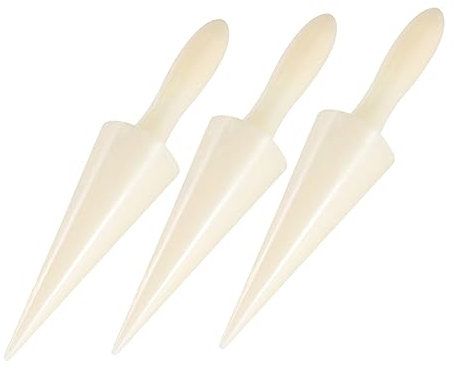 OFFSCH 3piezas Molde para Conos De Helado Rodillos Molde para Waffle Fácil De Usar