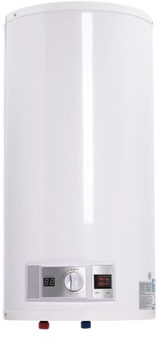 Scaldacqua elettrico scaldabagno istantaneo,2000 W 50 L scaldabagno elettrico con doccetta e rubinetto,77-167 ℃ scaldabagno verticale,IPX4