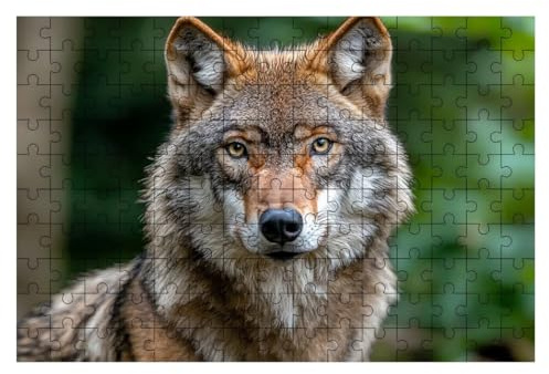 Puzzle 1500 Teile Wolf, Tier Puzzle 1500 Teile Erwachsene, Puzzel für Die Ganze Familie, Klassische Puzzles Geschicklichkeitsspiel, Holzpuzzle für Geschenke für Frauen, Männer, Deko Wohnzimmer -2061