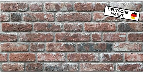 AS Country Stone® Wandverkleidung Steinoptik | 100x50x2 cm | 3D Effekt Wandpaneele Steinoptik für Küche und Wohnzimmer | Innen- und Außenbereich - 3D Wandpaneele - Akustikpaneele