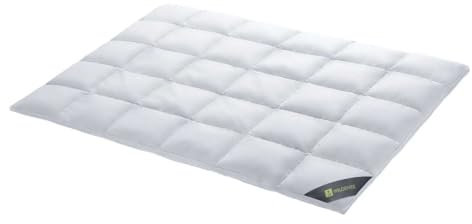 Spessarttraum Bettdecke WILDENTE, 135x200cm, Daunendecke, Winterdecke extrawarm, 100% Daunen, Made in Germany, Oekotex, Nomite, Allergiker geeignet