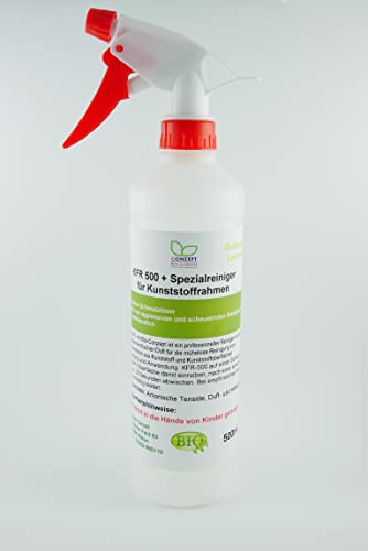 Conzept KFR 500 Spezialreiniger für Kunststoffrahmen 500ml Lemone