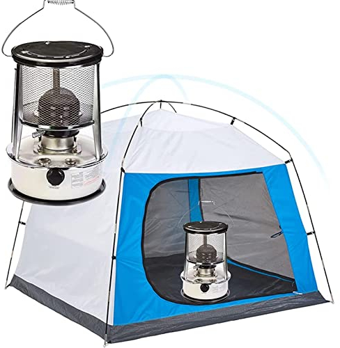YLFC Réchaud À Pétrole Générique 6L 3000 W Chauffage À Essence Réservoir De 6 litres Jusqu'à 18 Heures Réchauffeur À Pétrole Portable pour La Maison Barbecue Auvent Bateau Chauffage d'urgence