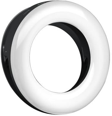 Multi-functional Clip on LED Light 3 Brightness Levels Rechargeable Video Conference Phone Light Clip for Streaming