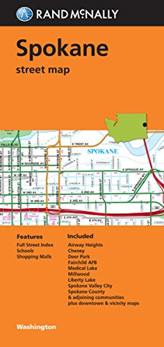 Folded Map: Spokane Street Map (Rand Mcnally Street Maps)