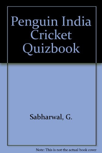 The Penguin India Cricket Quiz Book
