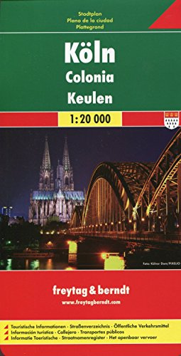 Köln: 1:20000 (freytag & berndt Stadtplan, Band 127)