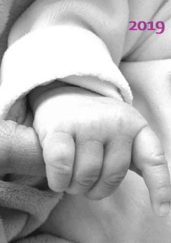 Kalender 2019 - Baby Rosa (Ein Mädchen): A5 - 1 Woche auf 2 Seiten - DIN A5