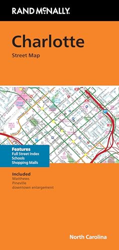 Rand McNally Folded Map: Charlotte Street Map