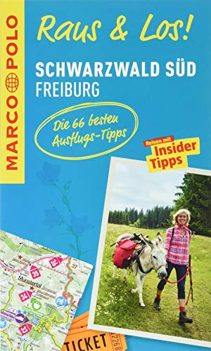 MARCO POLO Raus & Los! Schwarzwald Süd, Freiburg: Guide und große Erlebnis-Karte in praktischer Schutzhülle