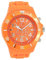 Oozoo C4826 Herrenuhr, Silikonarmband, Neonorange, Band