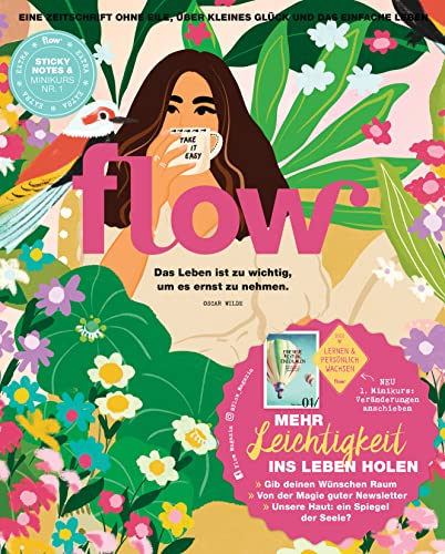 Flow Nummer 64 (2/2022): Eine Zeitschrift ohne Eile, über kleines Glück und das einfache Leben