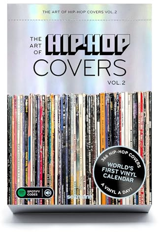 The Art of Hip-Hop Covers Vol. 2: Tagesabreißkalender mit 366 Best-of Hip-Hop Vinyl Covern aus 5 Jahrzehnten. Zusätzlich mit praktischen Spotify Codes. (The Art of Vinyl Covers)