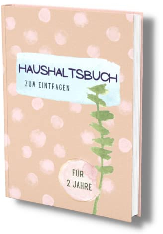 Haushaltsbuch zum Eintragen: Das Kassenbuch für 2 Jahre. Alle Einnahmen und Ausgaben übersichtlich im Blick. Undatiert, 100 Seiten. (Finanzbuch- Alles im Griff!, Band 4)