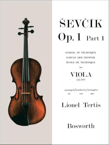 SEVCIK VIOLA STUDIES SCHOOL OF TECHNIQUE PART 1 VLA