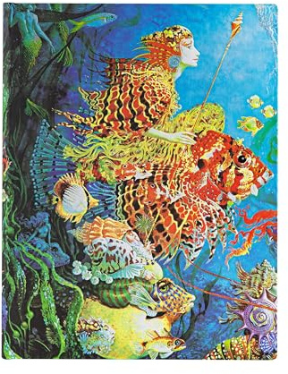 Carnet rigide Paperblanks Fantaisies Aquatiques Ultra Non ligné 144p.