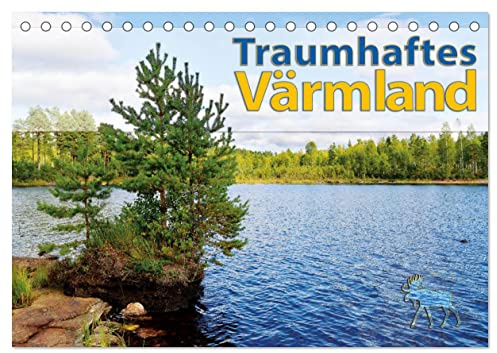 Traumhaftes Värmland (Tischkalender 2026 DIN A5 quer), CALVENDO Monatskalender: Persönliche und stimmungsvolle Fotografien aus Schwedens Natur mit vielen Seen und Bäumen (CALVENDO Natur)