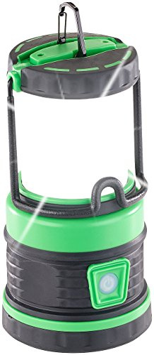 Lunartec Camping Laterne Akku: 3in1-LED-Akku-Campinglaterne mit Deckenlicht und Powerbank, 3.600 mAh (LED Laterne, Camping, in)