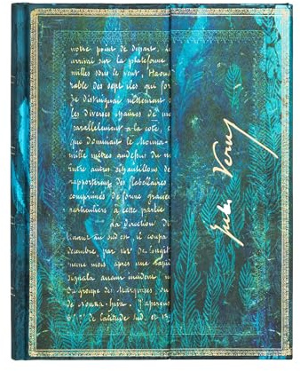 Verne, Twenty Thousand Leagues Ultra Lined Hardcover Journal (Wrap Closure)