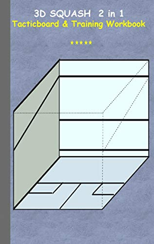 3D Squash 2 in 1 Tacticboard and Training Workbook