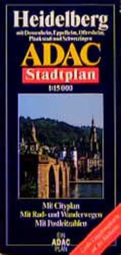 ADAC Stadtpläne, Heidelberg mit Dossenheim, Eppelheim, Oftersheim, Plankstadt und Schwetzingen: Mit Dossenheim, Eppelheim, Oftersheim, Plankstadt und ... sowie großer Umgebungskte. GPS-genau