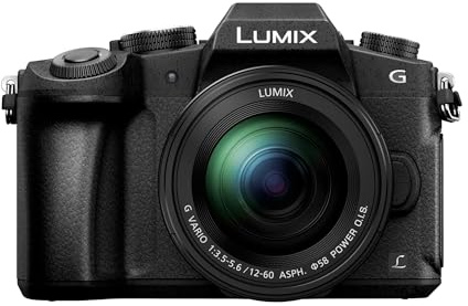 Panasonic LUMIX G85 4K Digital Camera, 12-60mm Power O.I.S. Lens, 16 Megapixel Mirrorless Camera, 5 Axis In-Body Dual Image Stabilization, 3-Inch Tilt and Touch LCD, DMC-G85MK (Black)