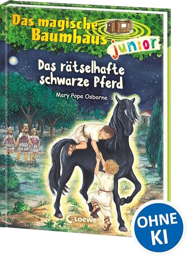 Das magische Baumhaus junior (Band 42) - Das rätselhafte schwarze Pferd: Der Kinderbuchklassiker zum Vorlesen und ersten Selberlesen - Mit farbigen Illustrationen - Für Mädchen und Jungen ab 6 Jahren