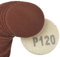 100 Pack Hook/Loop DA Sanding Grinding Abrasive Pad 120 Grit Discs 2 (50mm) AT376