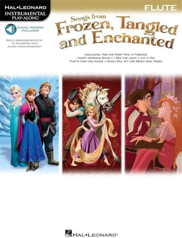 Instrumental Play-Along: Songs From Frozen, Tangled & Enchanted - Flute (Hal Leonard Instrumental Play-along): Instrumental Play-Along - Flute