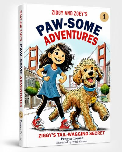 Ziggy and Zoey's Paw-some Adventures: Ziggy's Tail Wagging Secret Book-1