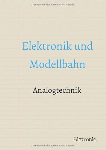 Elektronik und Modellbahn: DE