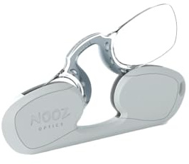 Nooz Ärmellose Lesebrille für Damen & Herren – Ultra-leichte 6g - Presbyopie Brille mit Schlüsselbund-Etui – Verschiedene Sehstärken & Farben, Made in France