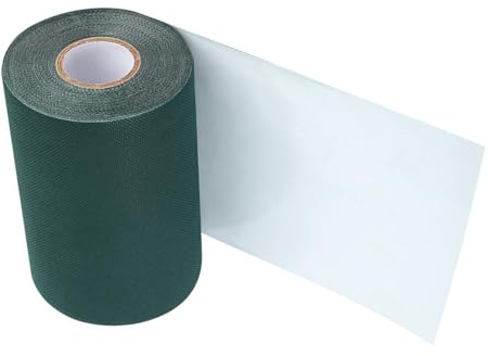 Cinta Adhesiva para Césped Artificial, 10M x 15cm, Autoadhesiva Resistente para Unión de Suelo de Jardín Exterior