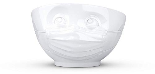 FIFTYEIGHT PRODUCTS / Tassen/Schale „Zuversichtlich (Porzellan, 500ml, weiß, Made in Germany)