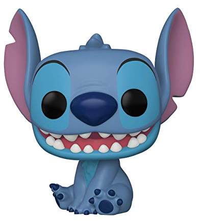 Funko Pop! Jumbo: Disney - Lilo & Stitch - Stitch- Figura de Vinilo Coleccionable - Idea de Regalo - Mercancia Oficial - Juguetes para Niños y Adultos - Movies Fans