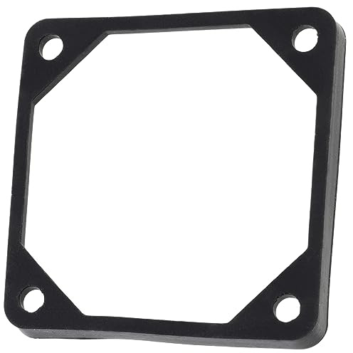 AERZETIX - C15157 - Anti-Vibrationsdichtung für Lüfter Ventilator computer PC 60 x 60 mm - aus silikon/gummi - farbe schwarz