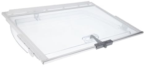 LUTH Premium Profi Parts Glasplatte mit Deckel kompatibel mit Bosch 00791667 für Gemüseschublade Kühlschrank