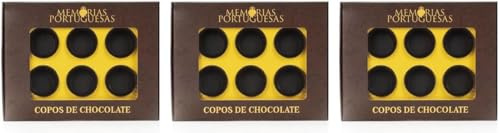 Coupes de chocolat Nomad - Paquet de 3 boîtes de 6 coupes - Poids de 36g - Avec un arôme naturel de vanille - Texture lisse et crémeuse - Produit gourmet portugaise